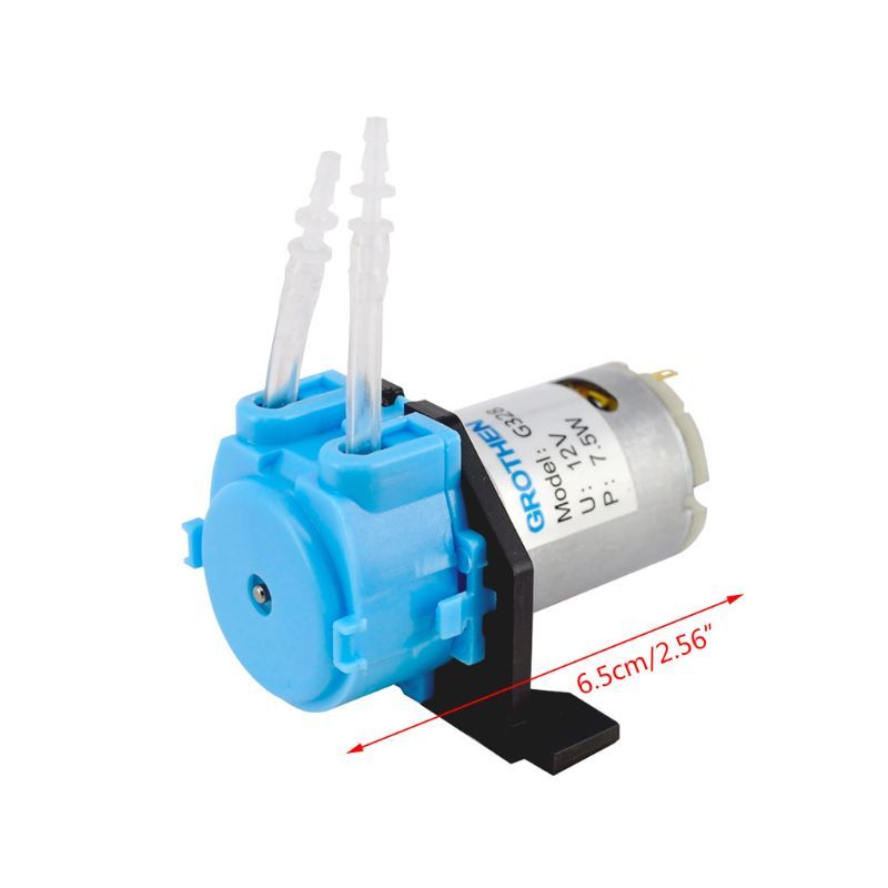 12V Peristaltic Diy Aquarium Chemical dosing pump Tube head