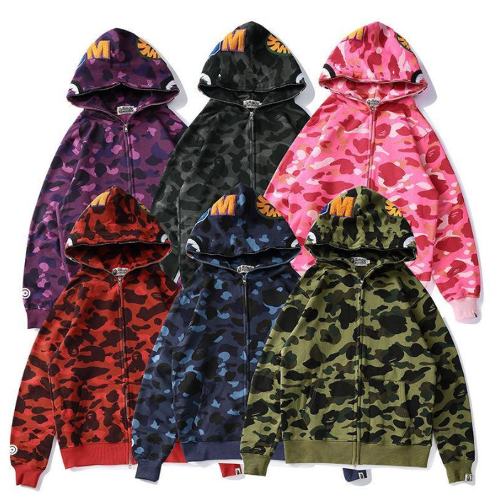 Designer 3D camouflage Hoodie fashion stylist cartoon shark print jacket mens and womens high quality casual sweater, Black
Designer 3D camouflage Hoodie fashion stylist cartoon shark print jacket mens and womens high quality casual sweater, Black