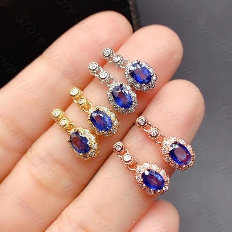 Dangle & Chandelier Natural Sapphire Earrings 925 Silver Ladies Ear Hook Fashion Trend
Dangle & Chandelier Natural Sapphire Earrings 925 Silver Ladies Ear Hook Fashion Trend