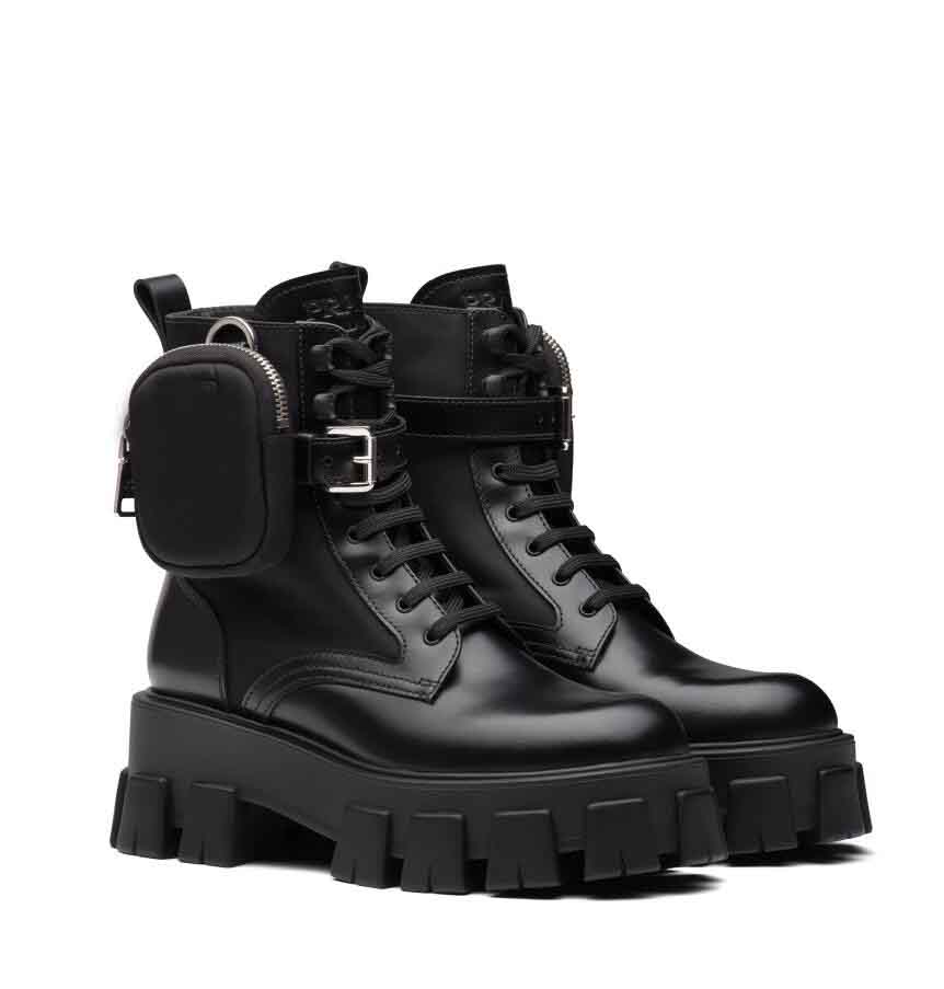 F/W Monolith Ankle Boot Brushed Leather Nylon Women's Combat Boots Chunky Lug Sole Rain Footwear Lady Martin Motorcycle Booty
F/W Monolith Ankle Boot Brushed Leather Nylon Women's Combat Boots Chunky Lug Sole Rain Footwear Lady Martin Motorcycle Booty