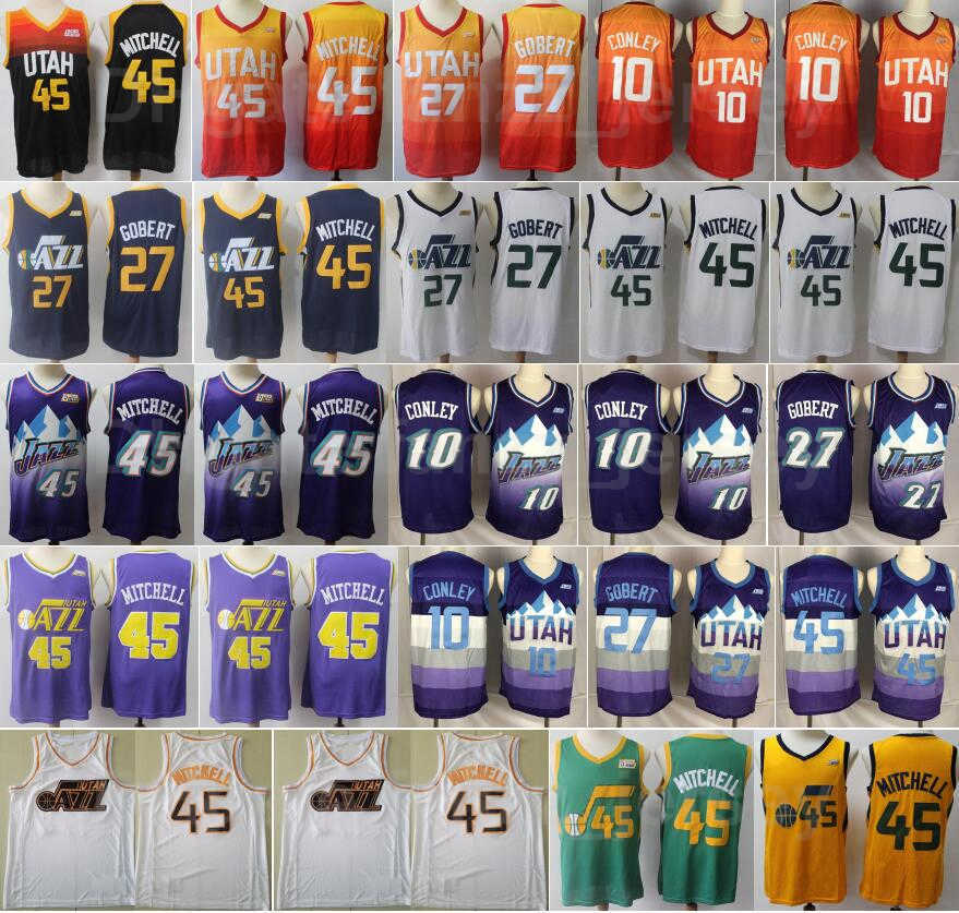 Basketball Donovan Mitchell Jersey 45 Men Rudy Gobert 27 Mike Conley 10 City Finished Earned Edition Purple Black White Yellow Green Navy Blue, 10 orange
Basketball Donovan Mitchell Jersey 45 Men Rudy Gobert 27 Mike Conley 10 City Finished Earned Edition Purple Black White Yellow Green Navy Blue, 10 orange