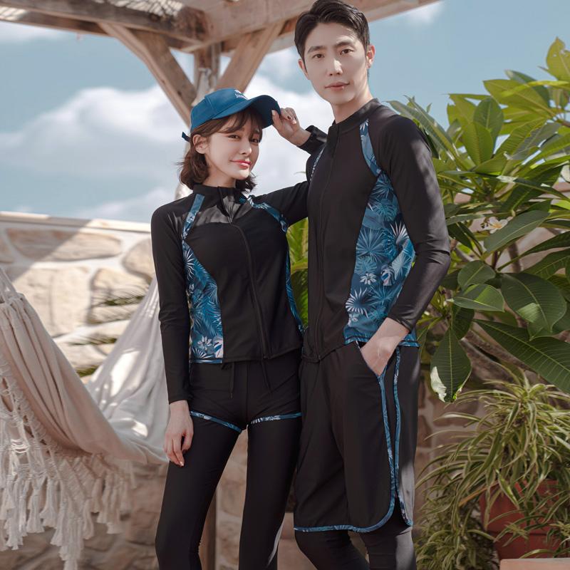 Couple Swimsuit Long Sleeve Rashguard Women Five Piece Set Bathing Suit Men Surfing Swimsuits Beach Shorts Three One-Piece Suits
Couple Swimsuit Long Sleeve Rashguard Women Five Piece Set Bathing Suit Men Surfing Swimsuits Beach Shorts Three One-Piece Suits
