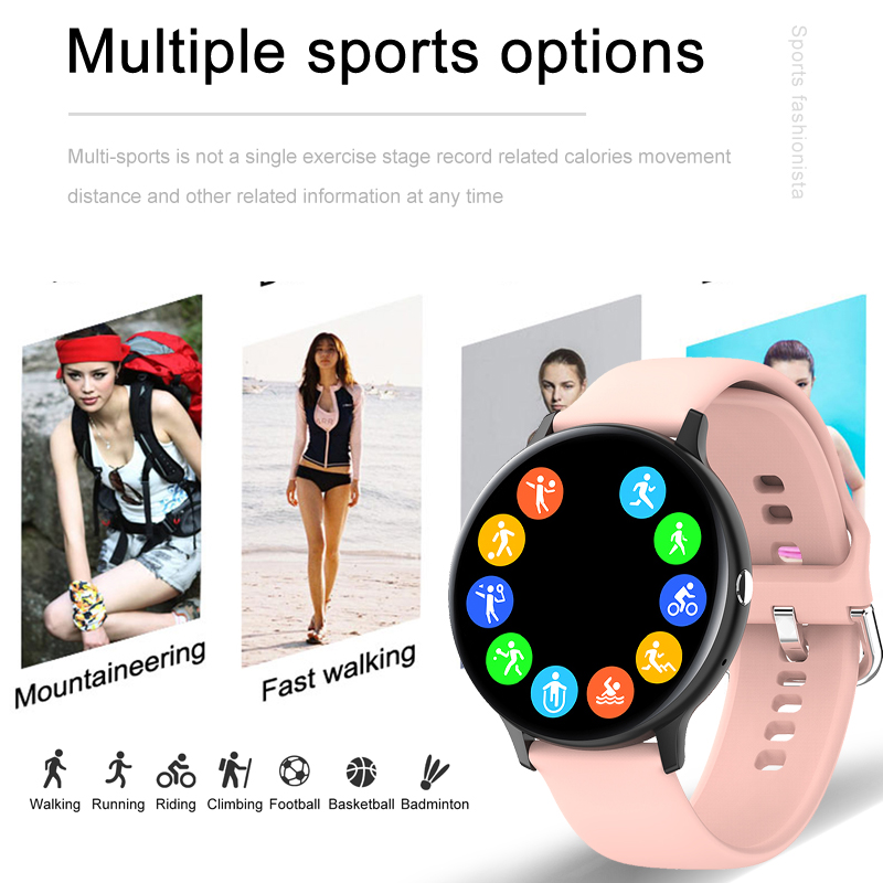 Woman Bluetooth Phone Smart Watch Women Waterproof Sports Fitness Watch Health Tracker New Music Player smartwatch Men