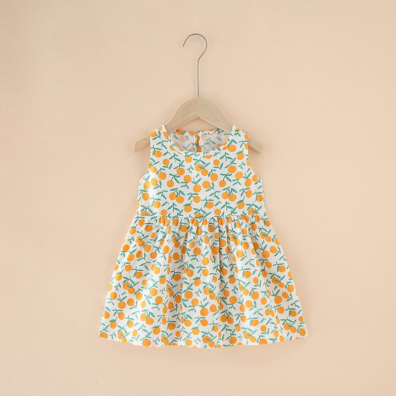 Girl's Dresses Cotton Printed Girl Sleeveless Skirt Baby Summer Dress Little Children's 1-5 Years OldGirl's, 7picture
Girl's Dresses Cotton Printed Girl Sleeveless Skirt Baby Summer Dress Little Children's 1-5 Years OldGirl's, 7picture
