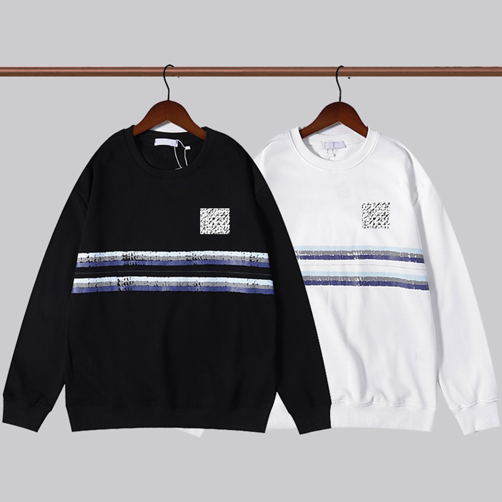 2021 Mens sweatshirt Stripe Contrast Color Printing Crew Neck LOGO Embroidered Sweater High Quality Fabric Long Sleeve Top Designer Sweaters, Black
2021 Mens sweatshirt Stripe Contrast Color Printing Crew Neck LOGO Embroidered Sweater High Quality Fabric Long Sleeve Top Designer Sweaters, Black