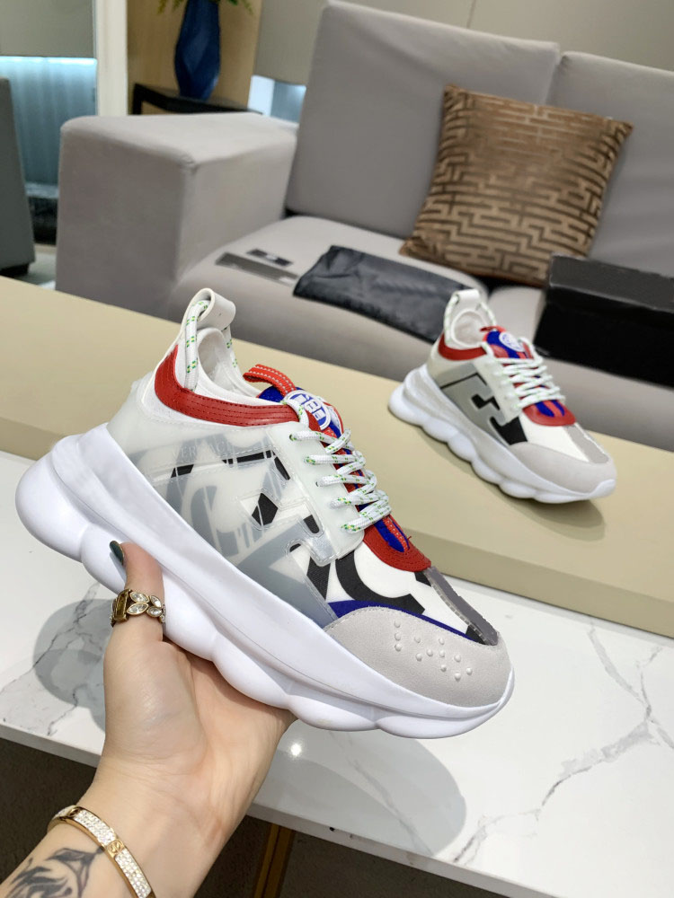 CHAIN REACTION SNEAKERS Designer luxury shoes men women cusual leather outdoor shoes, Color 23
CHAIN REACTION SNEAKERS Designer luxury shoes men women cusual leather outdoor shoes, Color 23