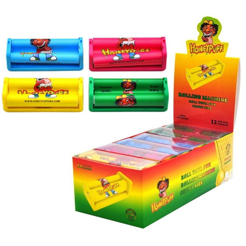Genuine Honeypuff Rolling Machine Plastic E-Cigarette Vape Roller 70mm 110mm 12pcs A Display DHL UPS Smoking E-Cig Accessories
Genuine Honeypuff Rolling Machine Plastic E-Cigarette Vape Roller 70mm 110mm 12pcs A Display DHL UPS Smoking E-Cig Accessories