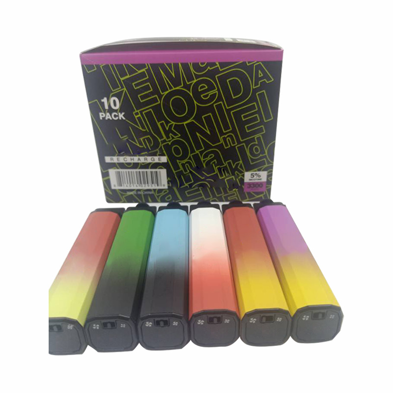 EDGE 3300 Puff Disposable Vape 10ml E Cigarette Device 600mAh Rechargeable Battery Airflow Adjustable Vaporizer Vaping
EDGE 3300 Puff Disposable Vape 10ml E Cigarette Device 600mAh Rechargeable Battery Airflow Adjustable Vaporizer Vaping