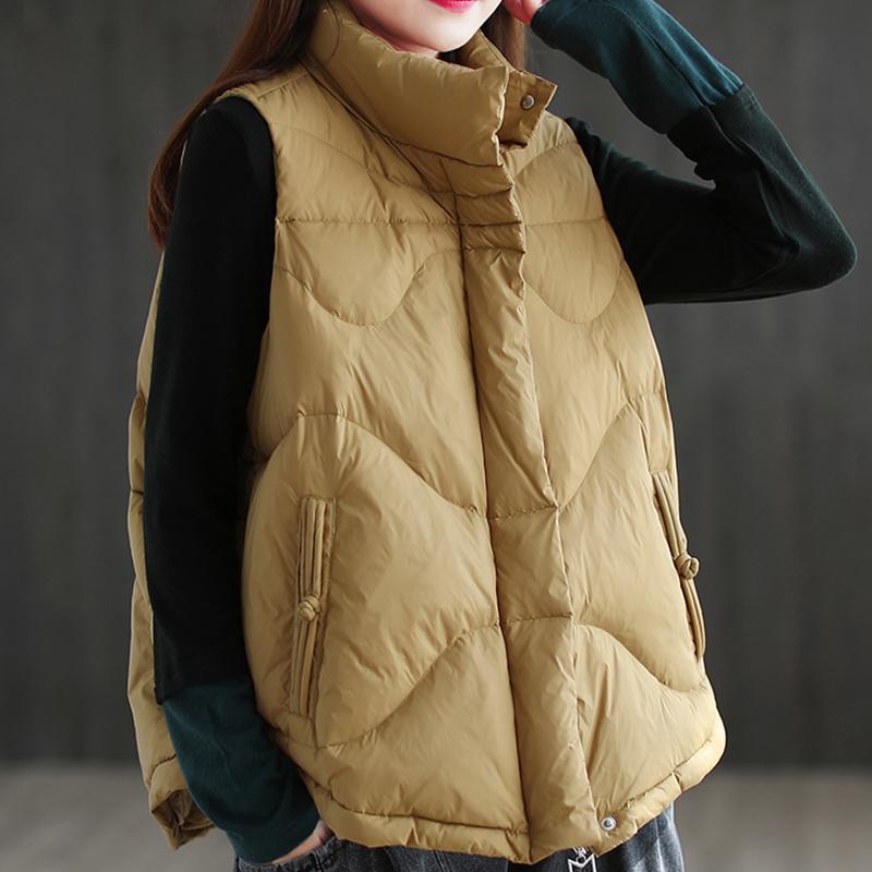 Women's Vests Winter Style Women Down Vest Black Stand Collar Gilet Sleeveless Puffer Parkas Female Waistcoat Duck, Black;white
Women's Vests Winter Style Women Down Vest Black Stand Collar Gilet Sleeveless Puffer Parkas Female Waistcoat Duck, Black;white