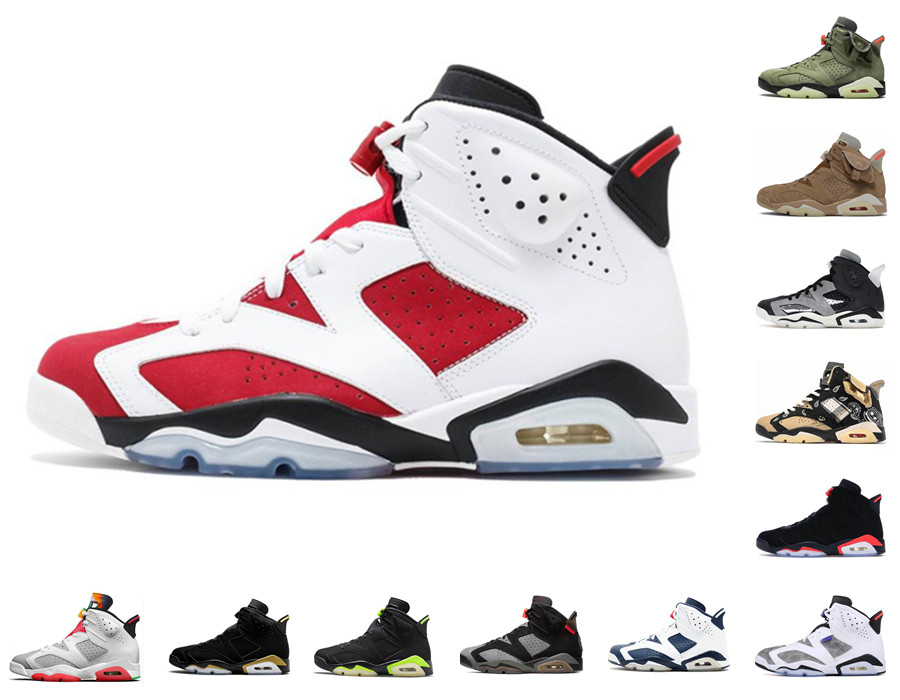 Tinker Carmine 6 6s men women basketball shoes British Khaki Electric Green Black Infrared designer JORDÁN Hare Gatorade Green Quai54 Sail Brown sneakers
Tinker Carmine 6 6s men women basketball shoes British Khaki Electric Green Black Infrared designer JORDÁN Hare Gatorade Green Quai54 Sail Brown sneakers