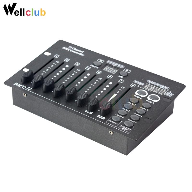 Effects Min 72 Channels DMX Controller Stage Light Console -Party Disco Bar Concert Wedding, DJ
Effects Min 72 Channels DMX Controller Stage Light Console -Party Disco Bar Concert Wedding, DJ