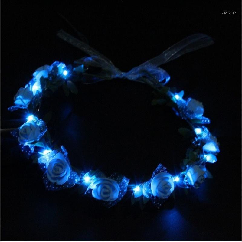 Party Decoration 20pcs Women Girls Chirstmas Wedding Birthday LED Light Up Glowing Cute Rose Flower Green Leaf Ribbon Wreath Headgear
Party Decoration 20pcs Women Girls Chirstmas Wedding Birthday LED Light Up Glowing Cute Rose Flower Green Leaf Ribbon Wreath Headgear