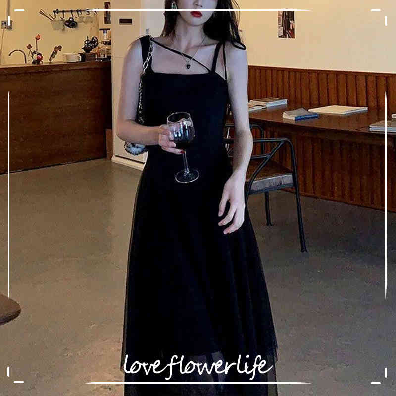 Summer Spaghetti Strap Dress Women Casual Evening Party Gothic Dress Female Sleeveless Korean Style Black Y2k Dress Ladies 210521, Shirt
Summer Spaghetti Strap Dress Women Casual Evening Party Gothic Dress Female Sleeveless Korean Style Black Y2k Dress Ladies 210521, Shirt