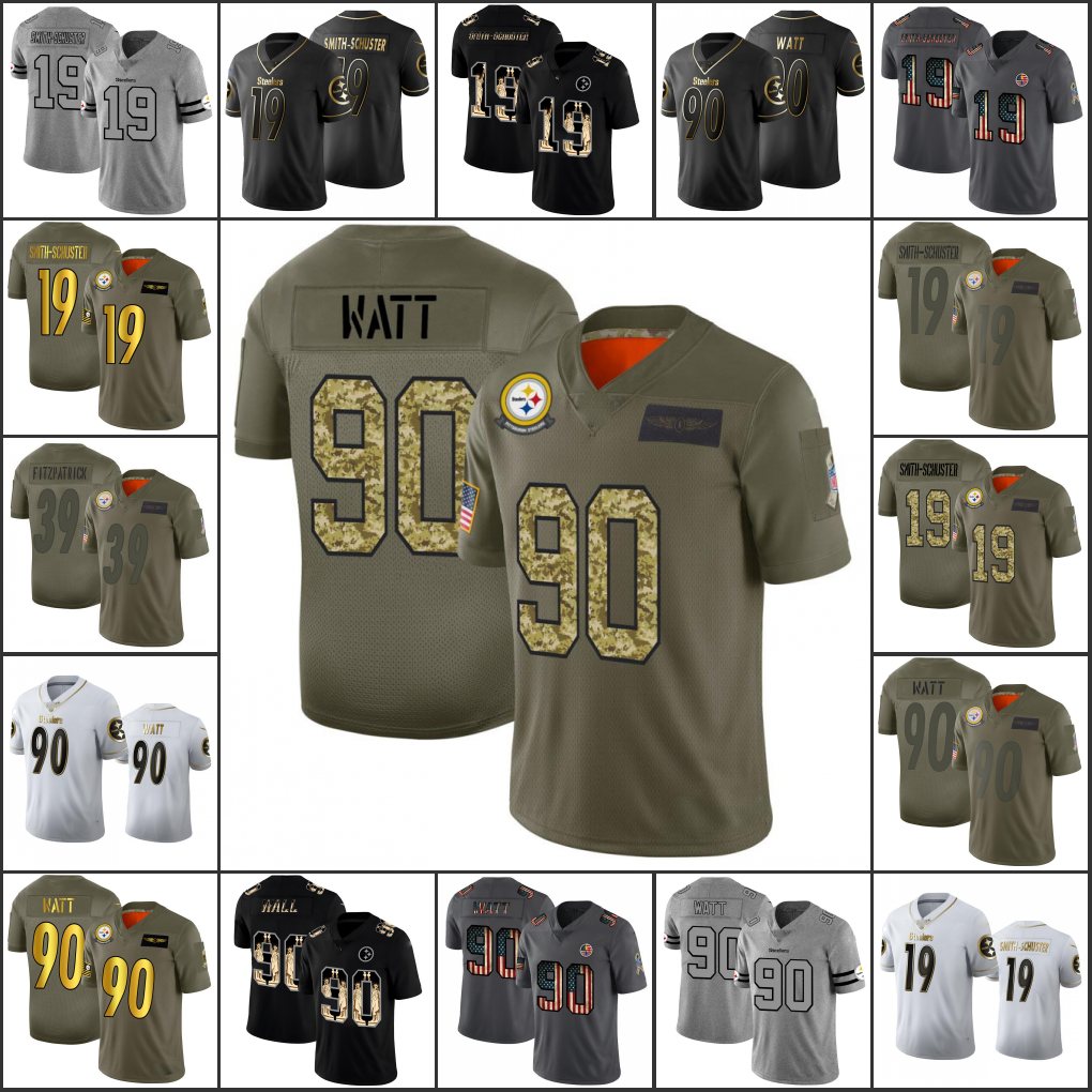 PittsburghSteelersMen #19 JuJu Smith-Schuster 90 T.J. Watt 39 Minkah Fitzpatrick Women Youth Limited Jersey, Black
PittsburghSteelersMen #19 JuJu Smith-Schuster 90 T.J. Watt 39 Minkah Fitzpatrick Women Youth Limited Jersey, Black