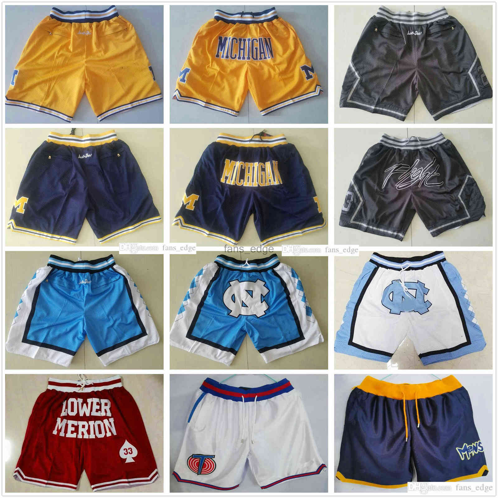 Just Don Basketball Short North Carolina Tar Heels University of Michigan Wolverines Shorts Lower Merion High School Pant Space Jam Tune, Black
Just Don Basketball Short North Carolina Tar Heels University of Michigan Wolverines Shorts Lower Merion High School Pant Space Jam Tune, Black
