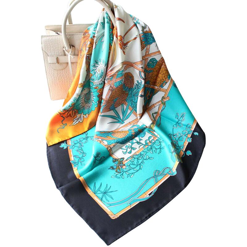 Scarves 100% Twill Silk Scarf Bandana Women Lady Fashion Square Kerchief Bird Flower Print Shawl Hijab Hand Rolled Turban 35"*35"
Scarves 100% Twill Silk Scarf Bandana Women Lady Fashion Square Kerchief Bird Flower Print Shawl Hijab Hand Rolled Turban 35"*35"