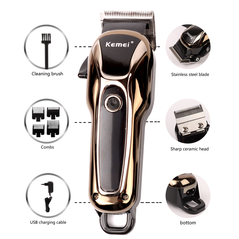 LCD Electric clipper set Trimmer USB Hair Clipper Rechargeable Shaver Beard Machine chargeable For Men Cut barber cutting m 220216