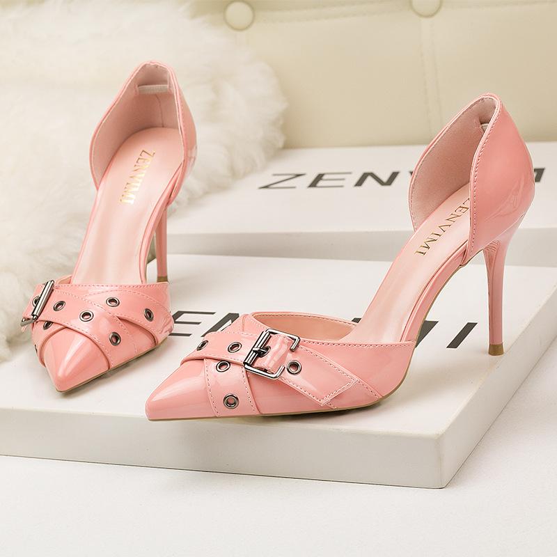 Summer Pumps Women Designers Fashion Square Buckle Pointed Toe Sexy Thin Heels Ladies Shoes Elegant Shallow Woman Sandals Dress, Yellow 9cm
Summer Pumps Women Designers Fashion Square Buckle Pointed Toe Sexy Thin Heels Ladies Shoes Elegant Shallow Woman Sandals Dress, Yellow 9cm