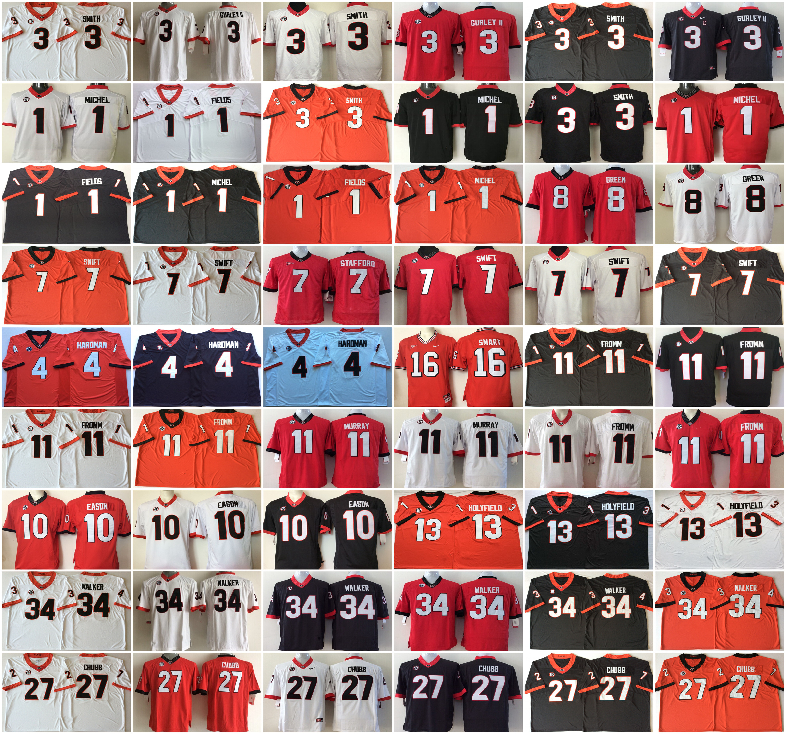 2021 NCAA America Football Jersey Georgia Bulldogs Jerseys 11 Aaron Murray Matthew Stafford Jacob Eason Jake Fromm Elijah Holyfield Kirby Sm, Black
2021 NCAA America Football Jersey Georgia Bulldogs Jerseys 11 Aaron Murray Matthew Stafford Jacob Eason Jake Fromm Elijah Holyfield Kirby Sm, Black