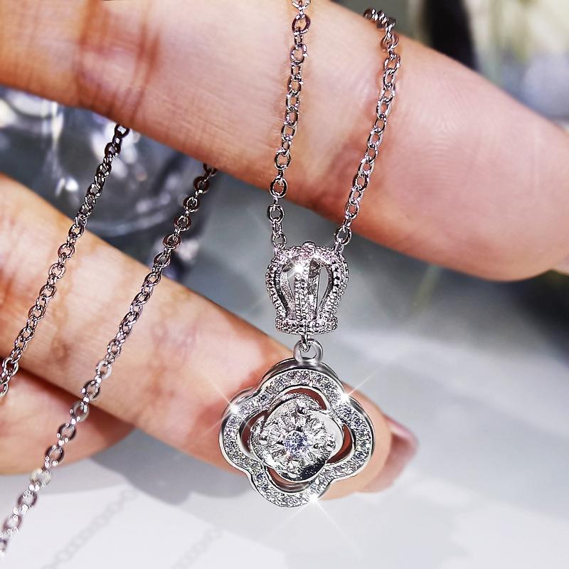 Pendant Necklaces Huitan Gorgeous Cubic Zirconia Necklace For Women Evening Party Lady's Exquisite Gift Statement Accessories
Pendant Necklaces Huitan Gorgeous Cubic Zirconia Necklace For Women Evening Party Lady's Exquisite Gift Statement Accessories