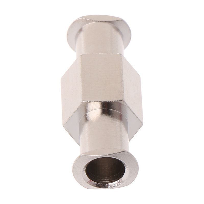 1 Pcs Luer Lock Adapter Coupler Fused brass Female Fittings Connector with 4 mm Diafragma 83XA