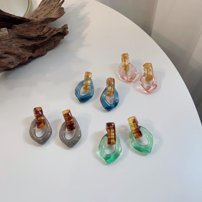 Dangle & Chandelier Lifefontier Korean Transparent Acrylic Drop Earrings For Women Girls Colorful Geometric Irregular Resin Jewelry
Dangle & Chandelier Lifefontier Korean Transparent Acrylic Drop Earrings For Women Girls Colorful Geometric Irregular Resin Jewelry
