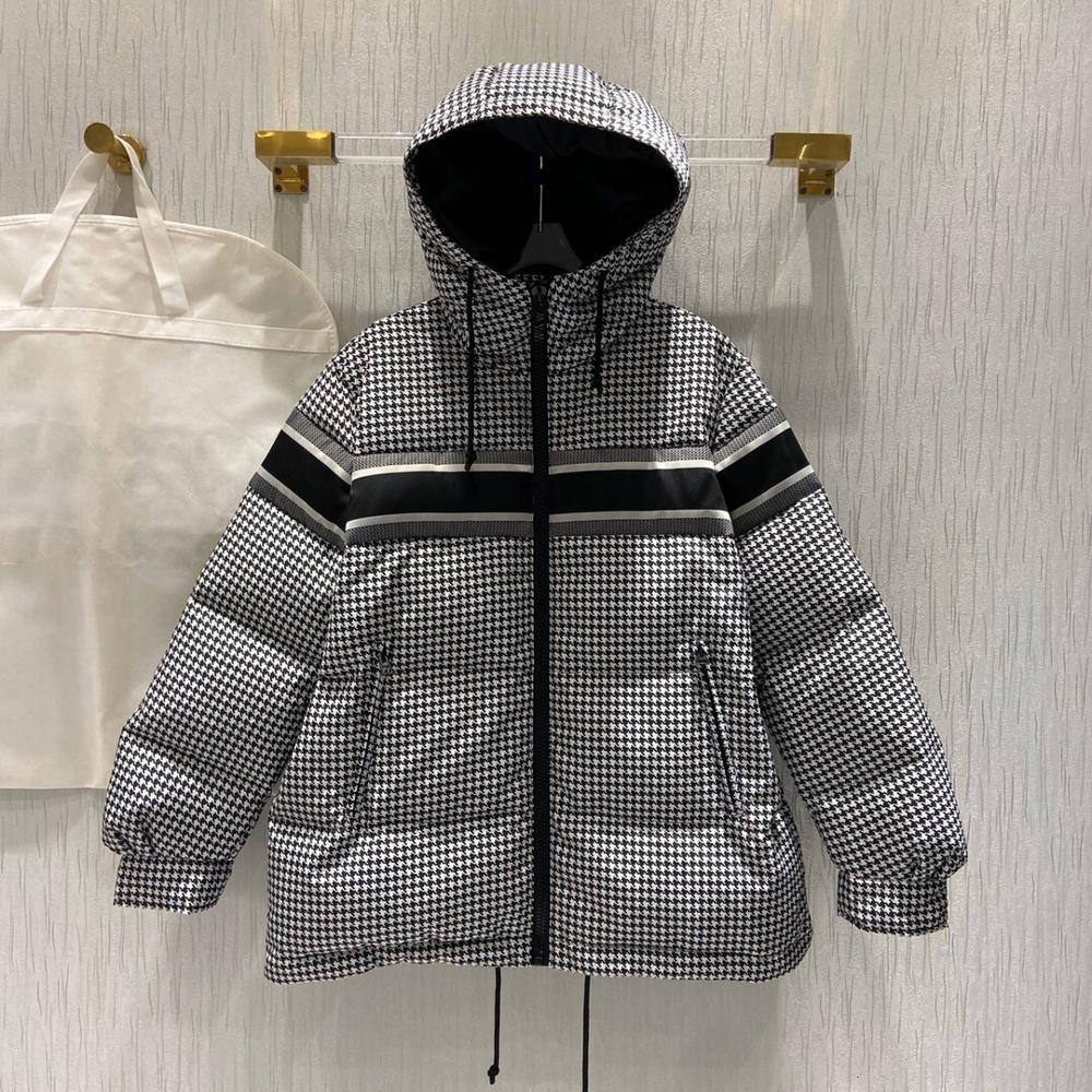 Women' Trench Coats Winter French Style Quilted Oversized Hooded Short Elegant Black And White Houndstooth Print Down Jacket U0EI, 1# shoe box
Women' Trench Coats Winter French Style Quilted Oversized Hooded Short Elegant Black And White Houndstooth Print Down Jacket U0EI, 1# shoe box