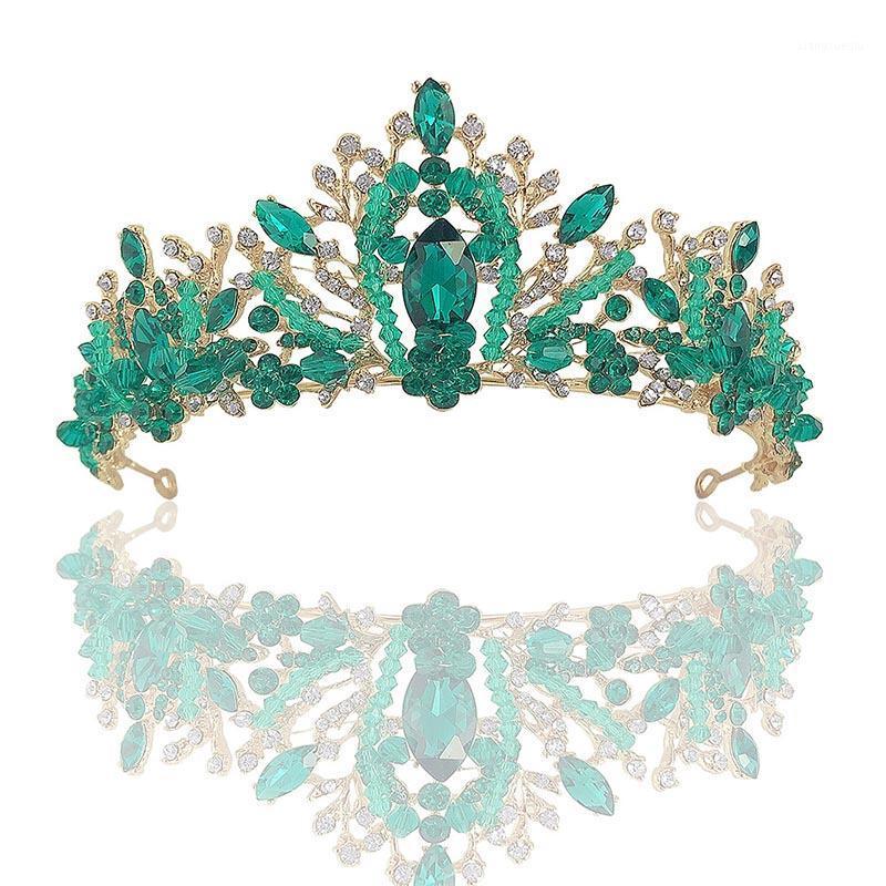 Bride Wedding Party Headband Headpeice Green Rhinestone Women Hair Crown Handmade 5Color Alloy Tiara Headdress Accessory XH Clips & Barrette, Golden;silver
Bride Wedding Party Headband Headpeice Green Rhinestone Women Hair Crown Handmade 5Color Alloy Tiara Headdress Accessory XH Clips & Barrette, Golden;silver