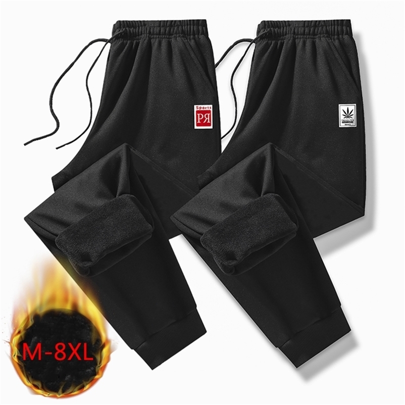 KKSKY Fleece Pants for Men Winter Sweatpants Streetwear Running Joggers Patchwork Casual Trousers Homme Polyester Oversized 8XL 211108, Black-901-leaf
KKSKY Fleece Pants for Men Winter Sweatpants Streetwear Running Joggers Patchwork Casual Trousers Homme Polyester Oversized 8XL 211108, Black-901-leaf
