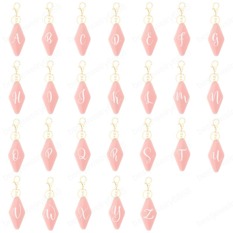 Trendy 26 Letter Pendant Key Chain For Women Men Acrylic Keychain Keyring Holder Luxury Key Ring Charm Bag Accessories Gift
Trendy 26 Letter Pendant Key Chain For Women Men Acrylic Keychain Keyring Holder Luxury Key Ring Charm Bag Accessories Gift