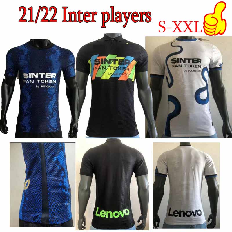 21 22 adult Men Player version soccer jersey 21 22 INTER BARELLA DZEKO soccer jerseys VIDAL LAUTARO ERIKSEN ALEXIS GODIN BROZOVIC fourth football shirt, Home+champions patch
21 22 adult Men Player version soccer jersey 21 22 INTER BARELLA DZEKO soccer jerseys VIDAL LAUTARO ERIKSEN ALEXIS GODIN BROZOVIC fourth football shirt, Home+champions patch