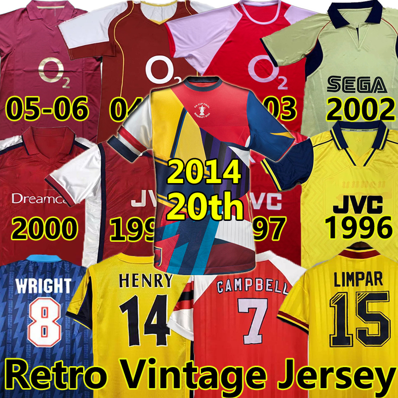 Gunners HENRY Retro Soccer Jerseys Arsen HIGHBURY PIRES REYES 2004 02 03 05 06 92 93 94 95 96 98 99 BERGKAMP ADAMS Persie Galla 88 89 90 Vin, Black;yellow
Gunners HENRY Retro Soccer Jerseys Arsen HIGHBURY PIRES REYES 2004 02 03 05 06 92 93 94 95 96 98 99 BERGKAMP ADAMS Persie Galla 88 89 90 Vin, Black;yellow