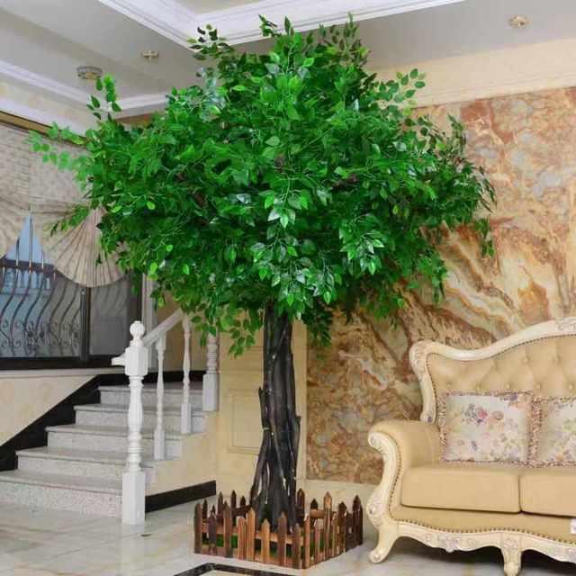 Decorative Flowers & Wreaths Artificial Cherry Tree Simulation Plant Wedding Party Festival Decoration Fake Peach El Stage Outdoor Garden