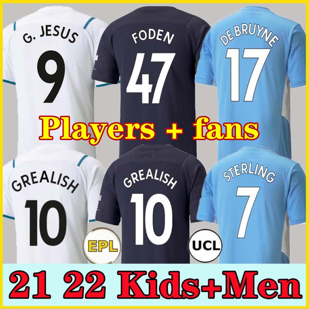 Top thailand quality Manchester soccer jerseys 21 22 MAN GREALISH CITY STERLING FERRAN DE BRUYNE FODEN 2021 2022 football shirts men + kids, Black;yellow
Top thailand quality Manchester soccer jerseys 21 22 MAN GREALISH CITY STERLING FERRAN DE BRUYNE FODEN 2021 2022 football shirts men + kids, Black;yellow