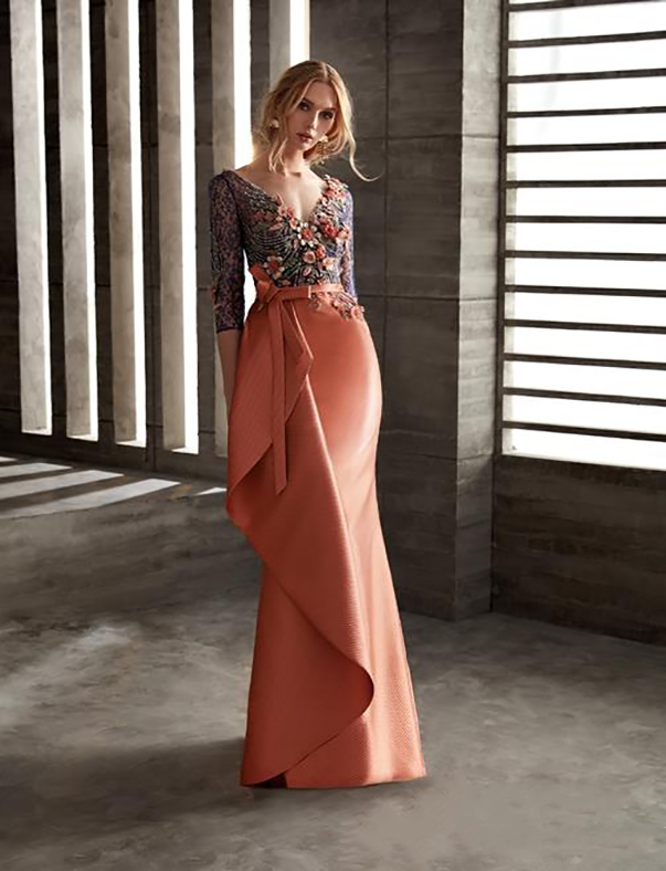 Lace Beaded Mermaid 2022 African Evening Dresses Deep V-neck Satin Prom Dresses Cheap Sexy Formal Party Bridesmaid Pageant Gowns