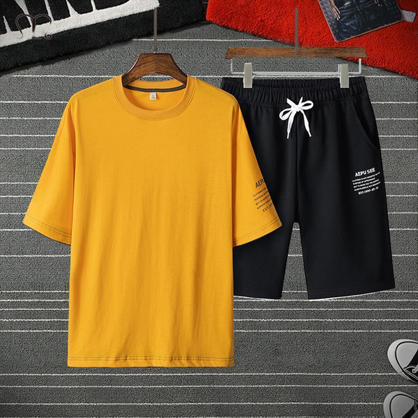 summer sweatsuit fashion set oversize mens tracksuit t shirt shorts casual harajuku breathable sport suit streetwear male, Gray
summer sweatsuit fashion set oversize mens tracksuit t shirt shorts casual harajuku breathable sport suit streetwear male, Gray