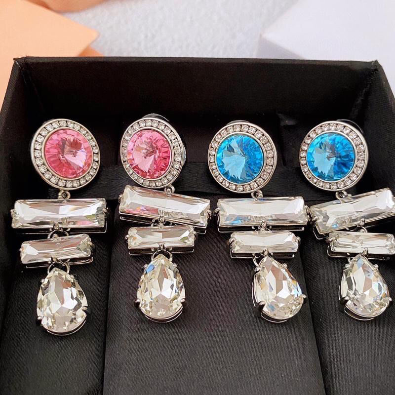 Luxury Dangle & Chandelier 21 years new Mi exaggerated French crystal diamond long water drop personality palace earrings, Silver
Luxury Dangle & Chandelier 21 years new Mi exaggerated French crystal diamond long water drop personality palace earrings, Silver