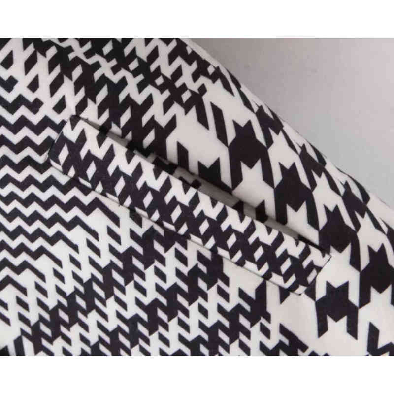 vintage women plaid long coats fashion ladies oversize woolen jackets female winter casual coat girls chic loose clothes 210521