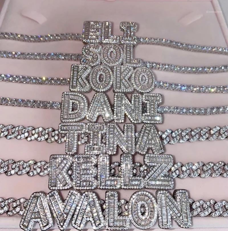 Iced Out Bling Diamond 5A CZ Tennis Chain Link Letter Diy Customize Name For Men Chains
Iced Out Bling Diamond 5A CZ Tennis Chain Link Letter Diy Customize Name For Men Chains