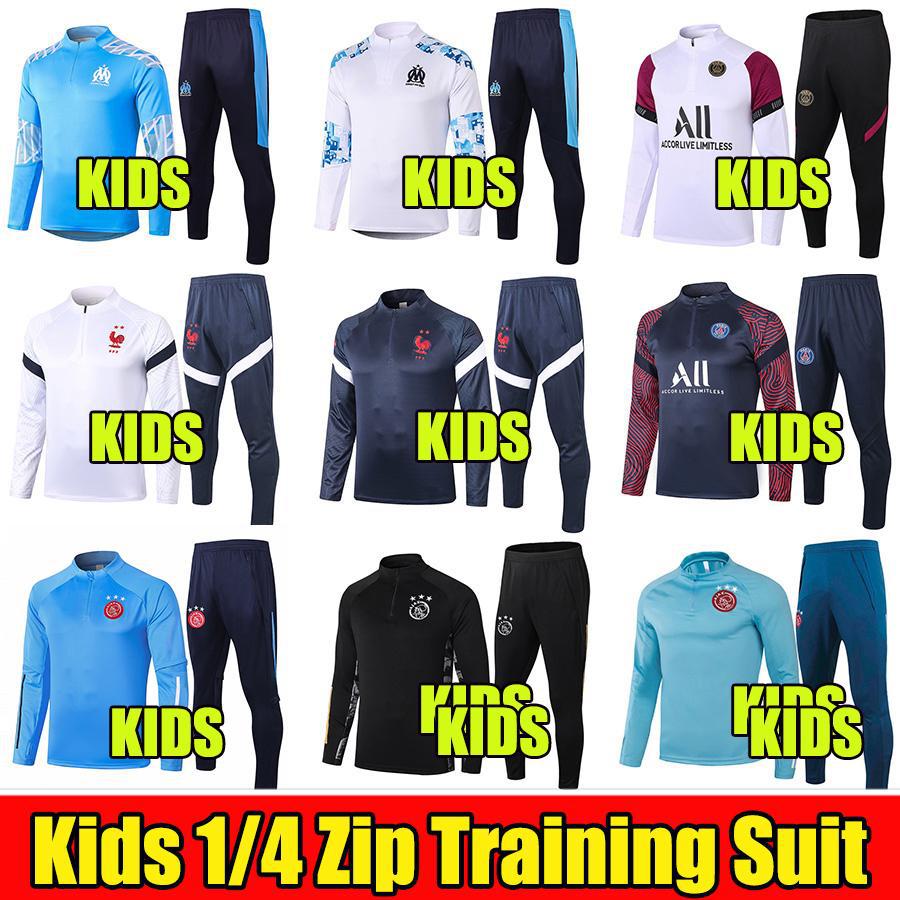 2020 2021 Real Madrid Kids Soccer Training Suit 20 21 Chandal Manchester marseille United tracksuit Maillot Enfants Survetement 1/4 Zip, Black;yellow
2020 2021 Real Madrid Kids Soccer Training Suit 20 21 Chandal Manchester marseille United tracksuit Maillot Enfants Survetement 1/4 Zip, Black;yellow