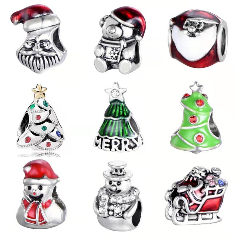Other Fashion Silver Color Charms Beads Christmas Tree Pendant Bracelets Jewelry DIY Women Original
Other Fashion Silver Color Charms Beads Christmas Tree Pendant Bracelets Jewelry DIY Women Original