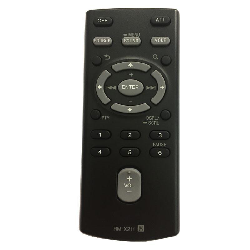 Remote Controlers Original Control RM-X211 For Sony Car GS9 CDX-CS500R GT40U GT45U WX-GT80W Controller
Remote Controlers Original Control RM-X211 For Sony Car GS9 CDX-CS500R GT40U GT45U WX-GT80W Controller