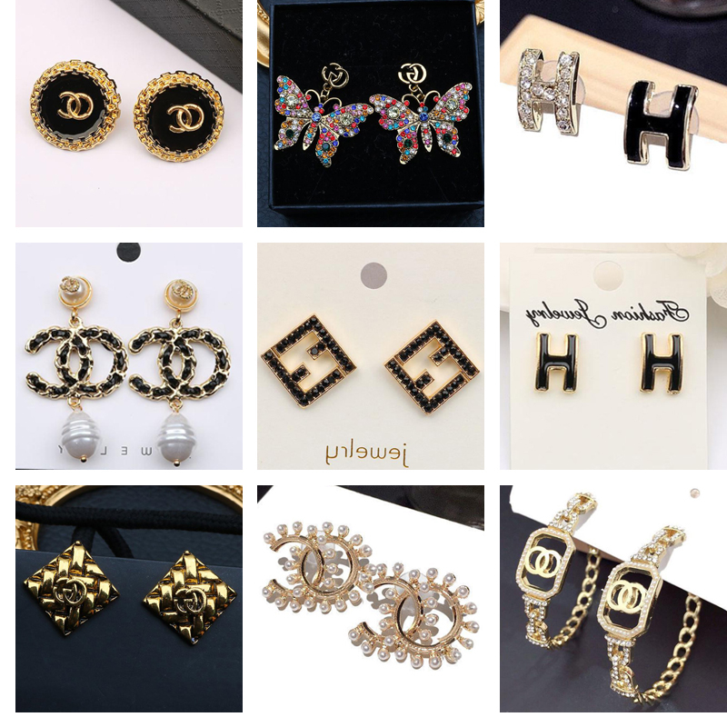 Designers Band Fashion Earrings 18K Gold Plated Earring Stud Multi-Color Crystal Pearl Party Women Designer Double Wedding Jewelry Statement Jewellery ER0461-480
Designers Band Fashion Earrings 18K Gold Plated Earring Stud Multi-Color Crystal Pearl Party Women Designer Double Wedding Jewelry Statement Jewellery ER0461-480