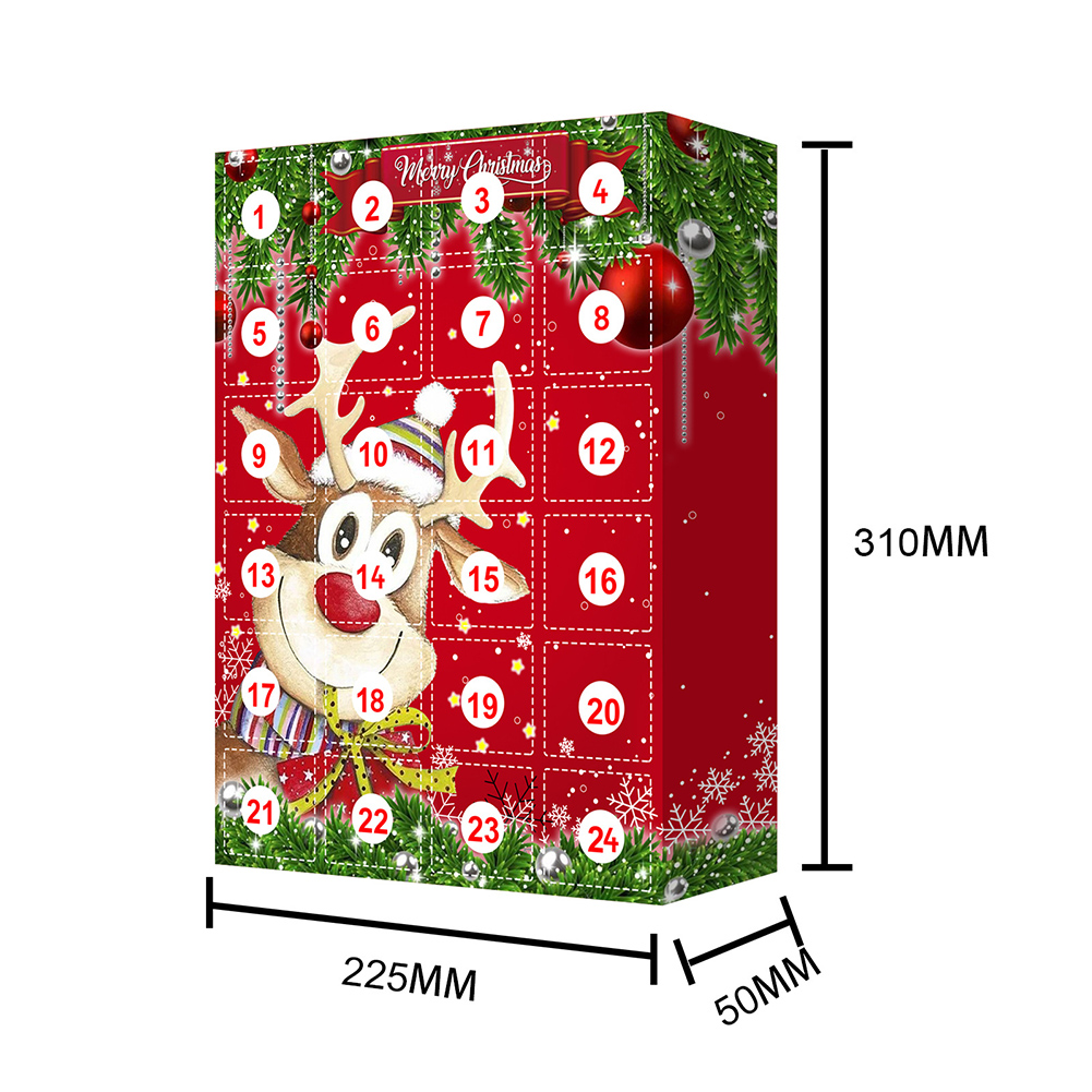 Christmas Toy 24 Days Advent Calendar Countdown Keychain Blind Box Xmas Tree Hanging Pendant Decoration Kids Surprise Gifts
Christmas Toy 24 Days Advent Calendar Countdown Keychain Blind Box Xmas Tree Hanging Pendant Decoration Kids Surprise Gifts