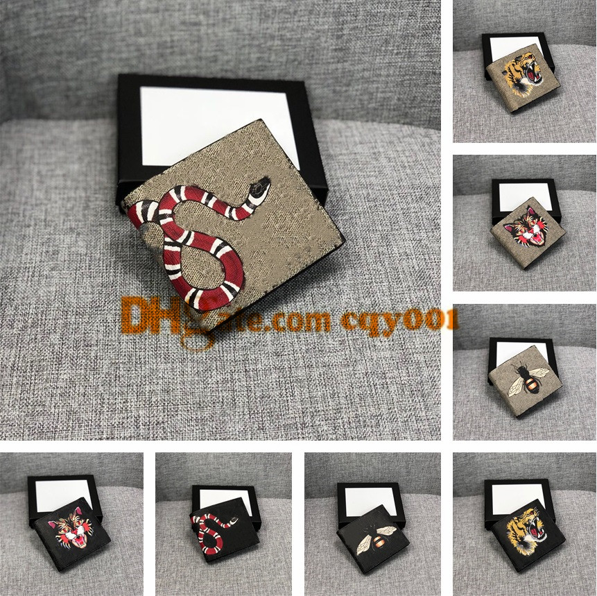 451268 snake tiger luxury designer wallets Double g purse leather cardholder men animal Wallet Business credit card holders With box free deliver 11*10*1.5cm
451268 snake tiger luxury designer wallets Double g purse leather cardholder men animal Wallet Business credit card holders With box free deliver 11*10*1.5cm