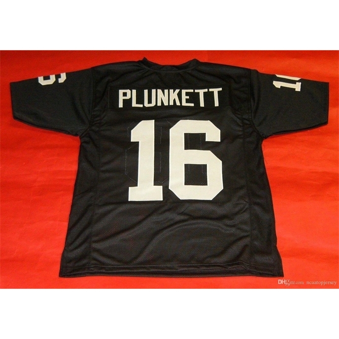 JIM Cheap retro #16 PLUNKETT CUSTOM MITCHELL & NESS Jersey black Mens Stitching High-end Size S-5XL Football Jerseys College NCAA
JIM Cheap retro #16 PLUNKETT CUSTOM MITCHELL & NESS Jersey black Mens Stitching High-end Size S-5XL Football Jerseys College NCAA