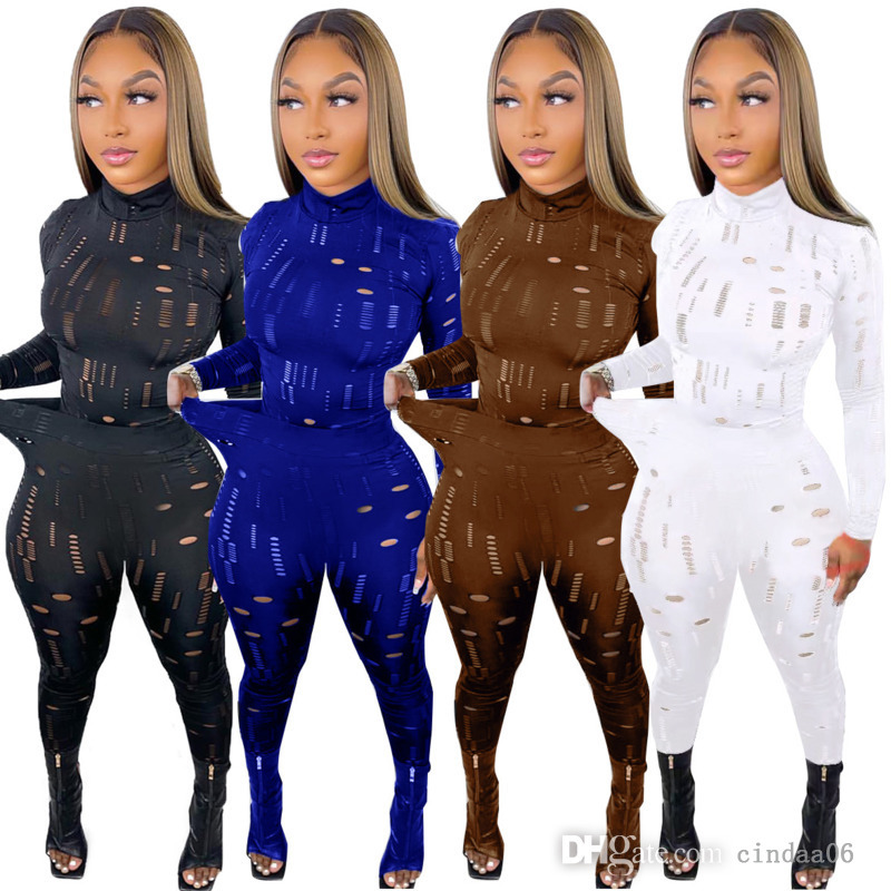 Sexy Sportswear Ladies Two Piece Set Women Slim Tracksuits New Hollow Hole Tights Leisure Sports Suit Long Sleeve Pencil Pants Jogger Suit, White
Sexy Sportswear Ladies Two Piece Set Women Slim Tracksuits New Hollow Hole Tights Leisure Sports Suit Long Sleeve Pencil Pants Jogger Suit, White