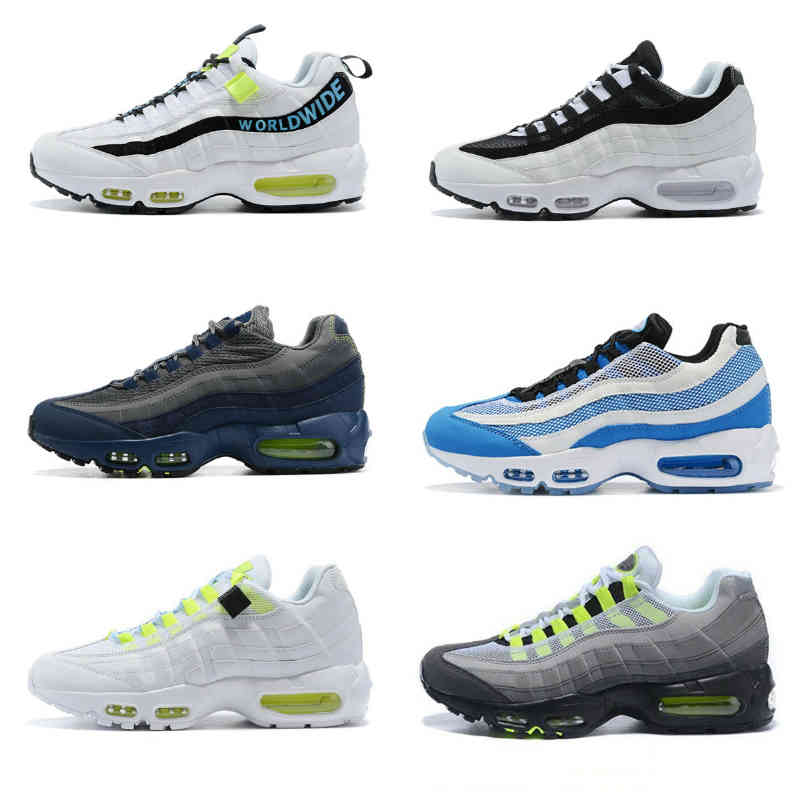Top Quality 95 Running Shoes Yin Yang OG Airs Solar Triple Black White Seahawks Particle Grey Neon 95s Laser Fuchsia Red Men Women Sports Sneakers Trainers F26, P0030
Top Quality 95 Running Shoes Yin Yang OG Airs Solar Triple Black White Seahawks Particle Grey Neon 95s Laser Fuchsia Red Men Women Sports Sneakers Trainers F26, P0030