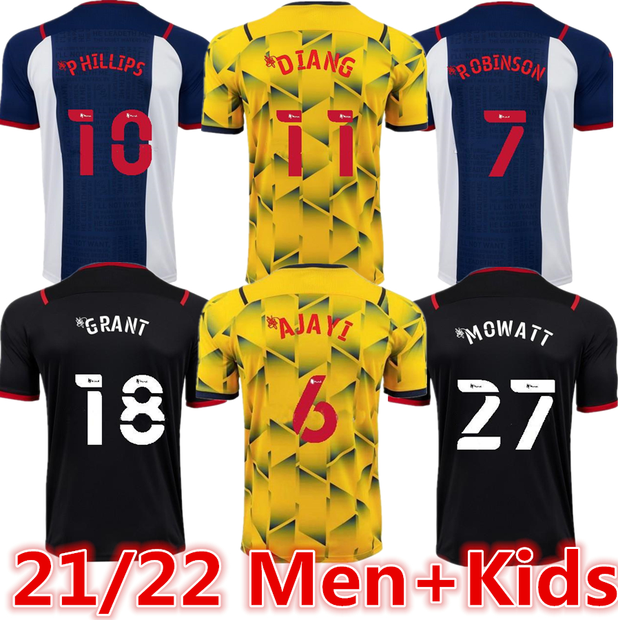 2021 2022 WEST BROM soccer jerseys BROMWICH ALBION 21/22 amiseta de futbol Robson Kanu men kids kit socks full sets jersey football shirt uniform top, Black;yellow
2021 2022 WEST BROM soccer jerseys BROMWICH ALBION 21/22 amiseta de futbol Robson Kanu men kids kit socks full sets jersey football shirt uniform top, Black;yellow