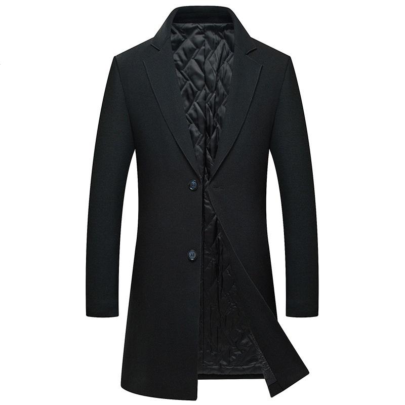 Men's Trench Coats Brand Winter Woolen Coat Men X-Long Thick Warm Overcoat Male Single Breasted Casaco Masculino -3XL, Black
Men's Trench Coats Brand Winter Woolen Coat Men X-Long Thick Warm Overcoat Male Single Breasted Casaco Masculino -3XL, Black